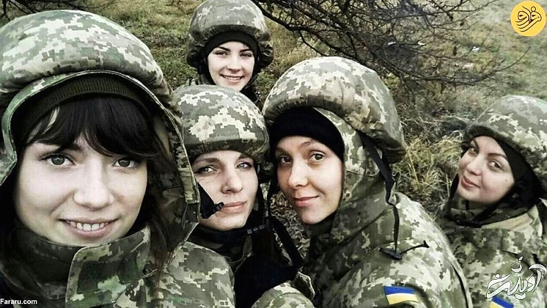 زنان نظامی اوکراینی در خط مقدم جنگ با روسیه/ عکس